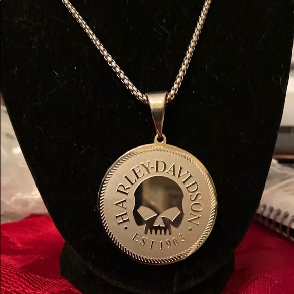 Harley-Davidson Other - Limited! Skull HD Men’s Necklace